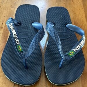 Havaianas Blue Flip Flops